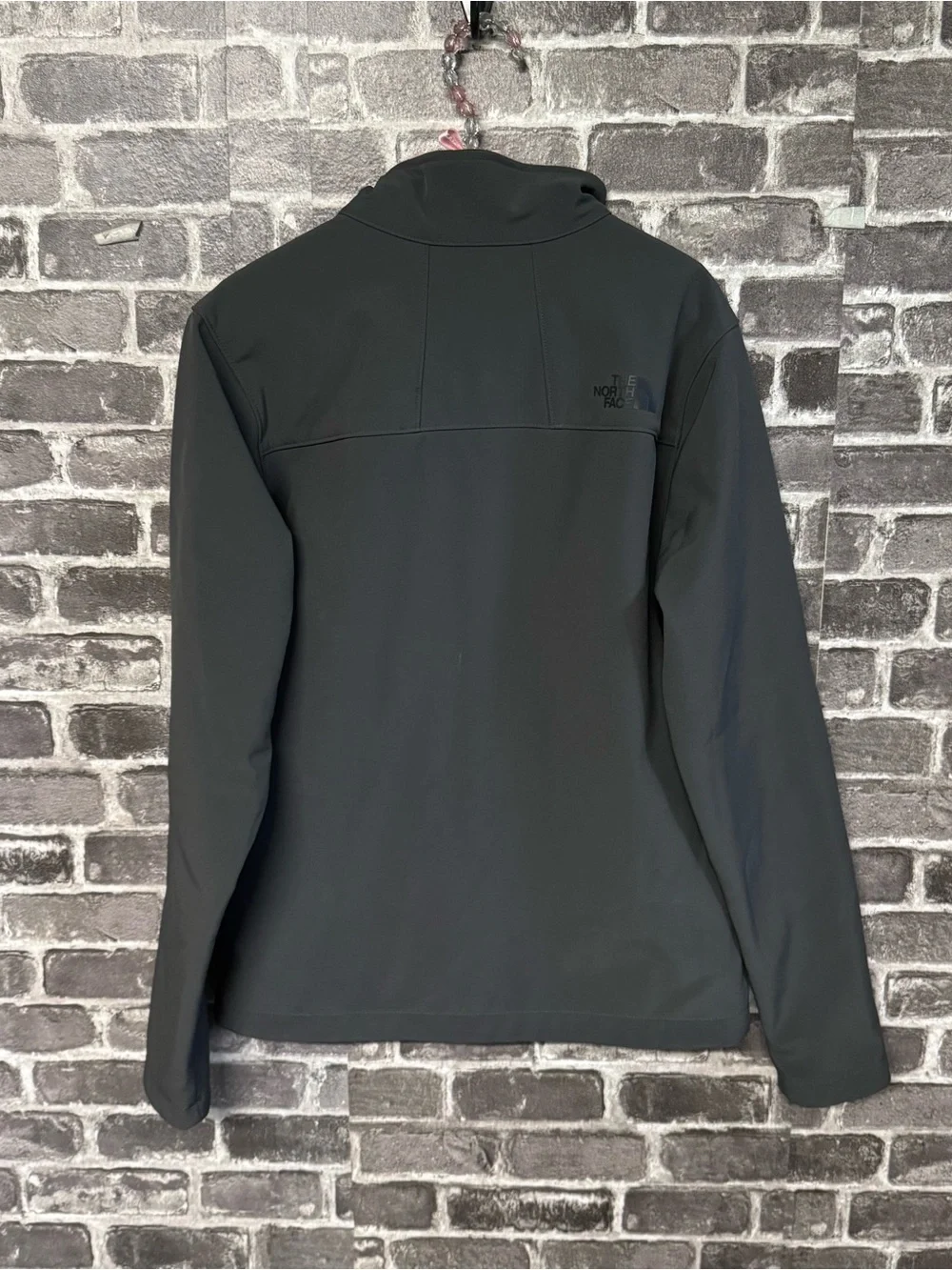 The North Face windwall jacket gray coat